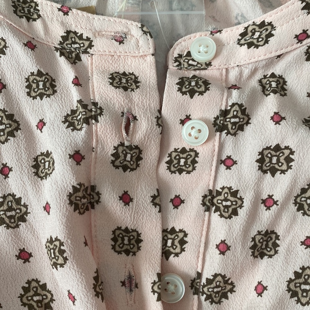NWT J. Crew Reimagined Pink Printed Shirt Dress💗♥️💗 - Picture 5 of 11